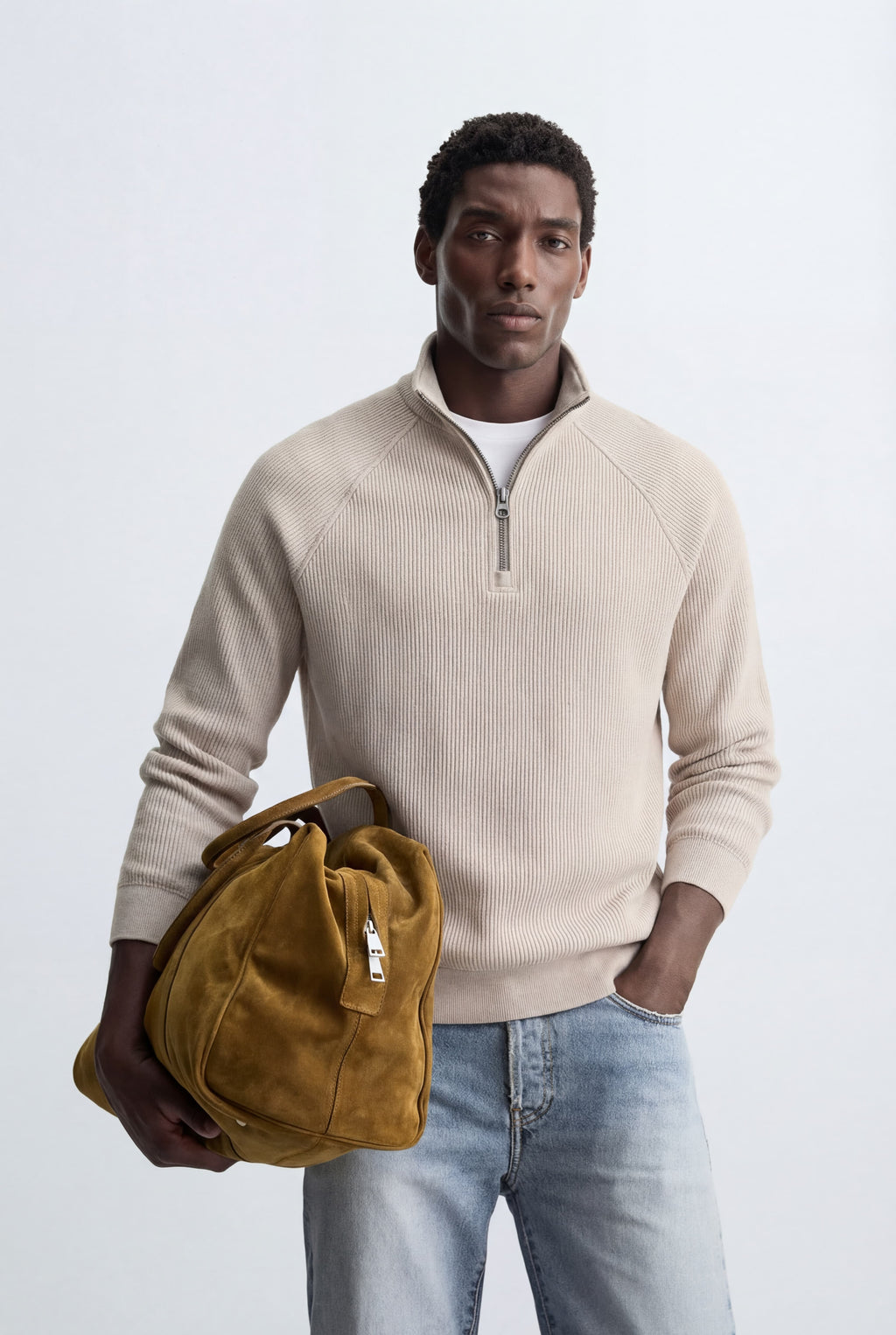 Suéter Cuello Zipper