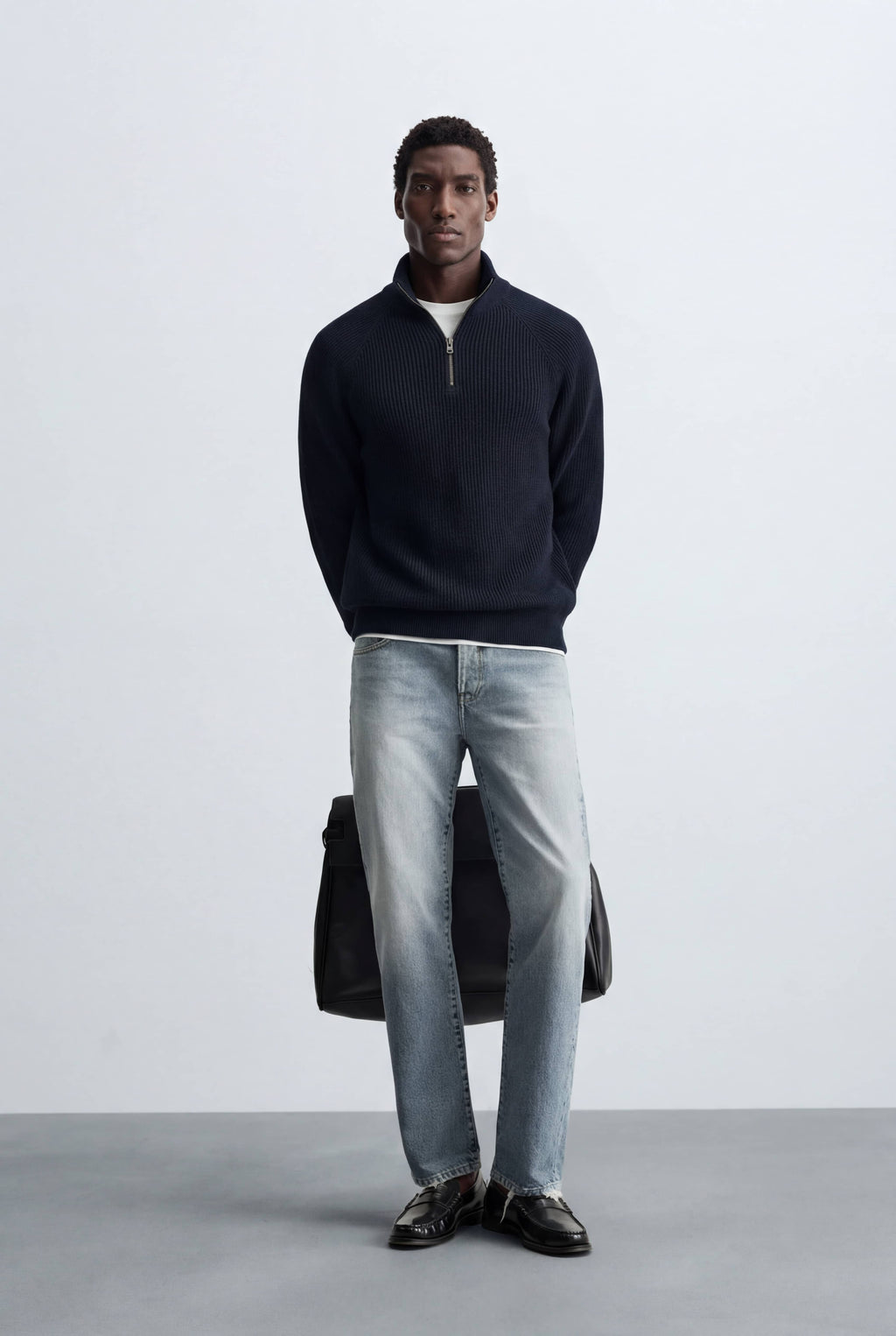 Suéter Cuello Zipper