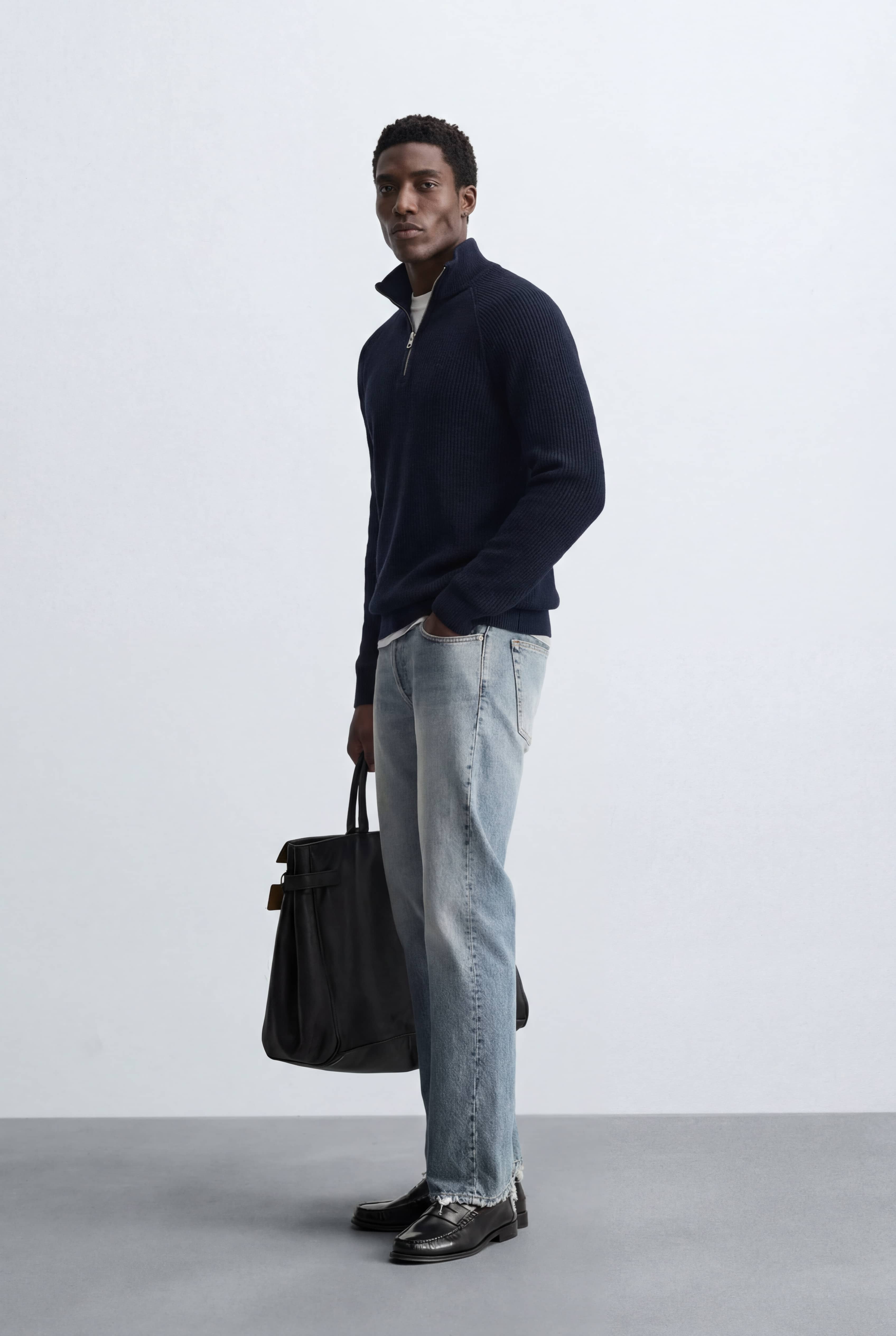 Suéter Cuello Zipper