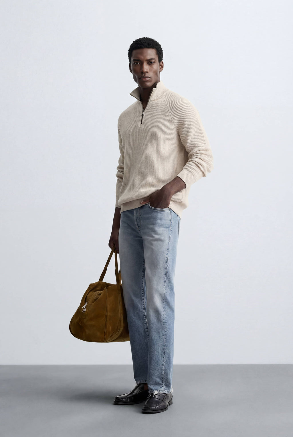 Suéter Cuello Zipper