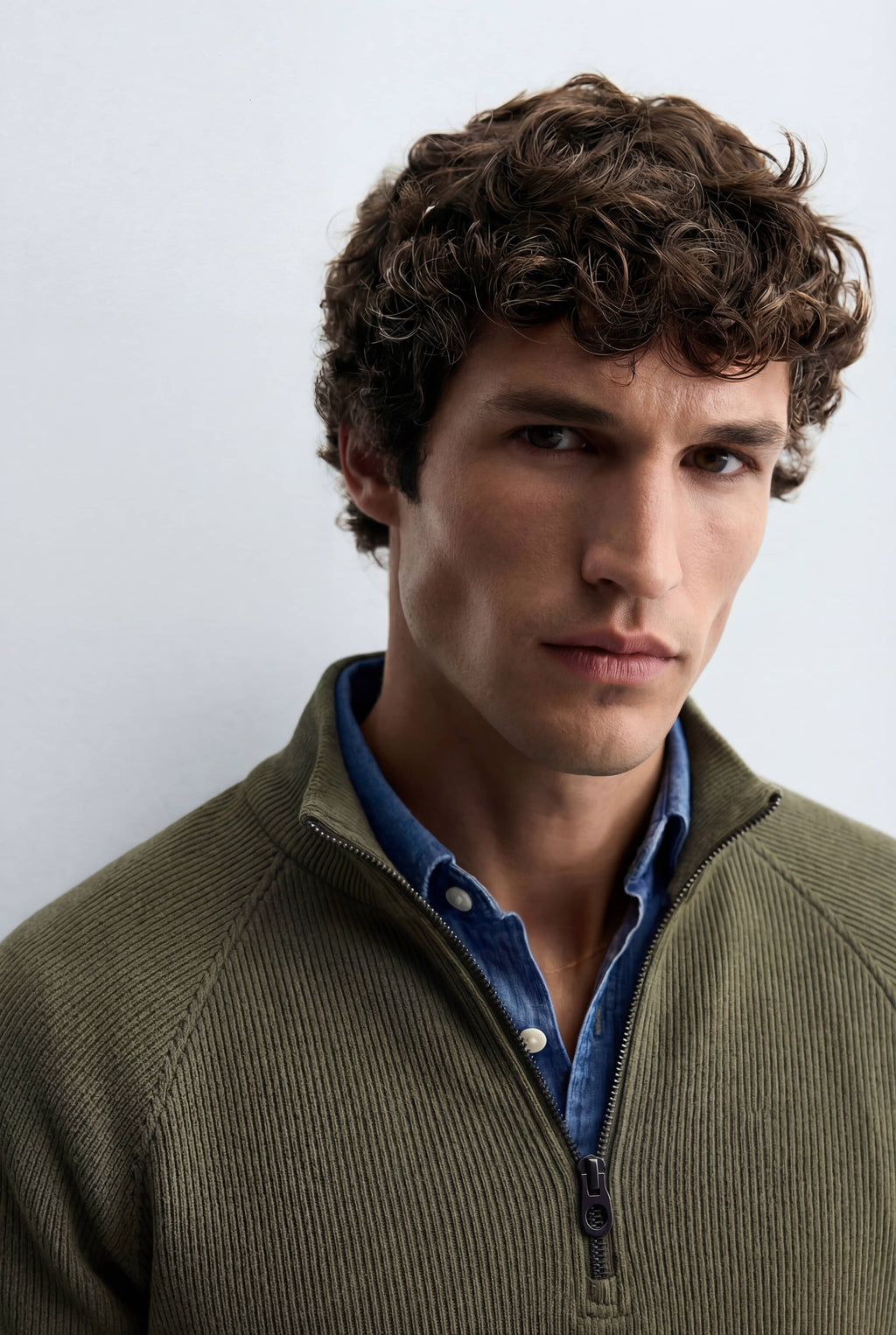 Suéter Cuello Zipper