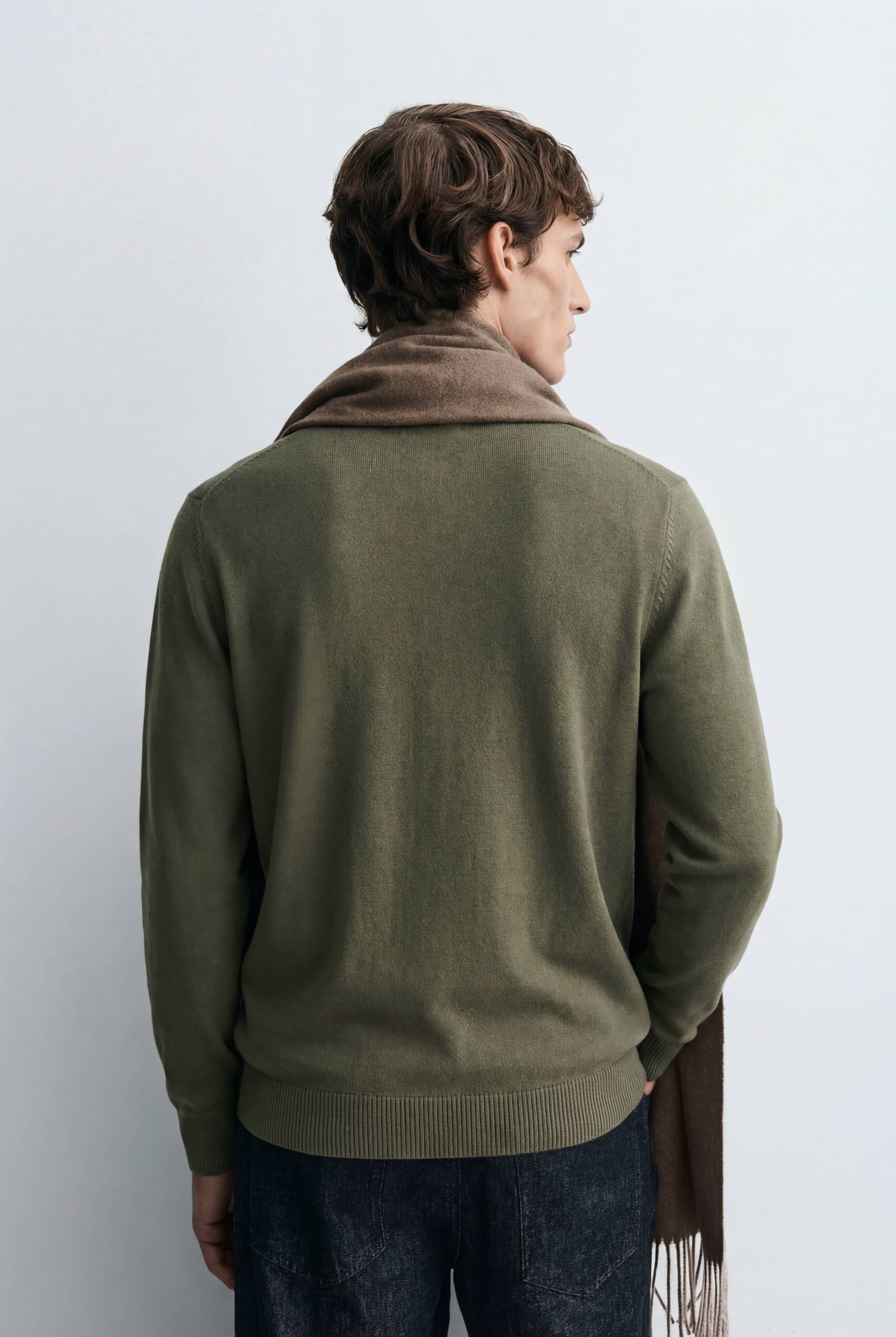 Camisa Cuello Zipper