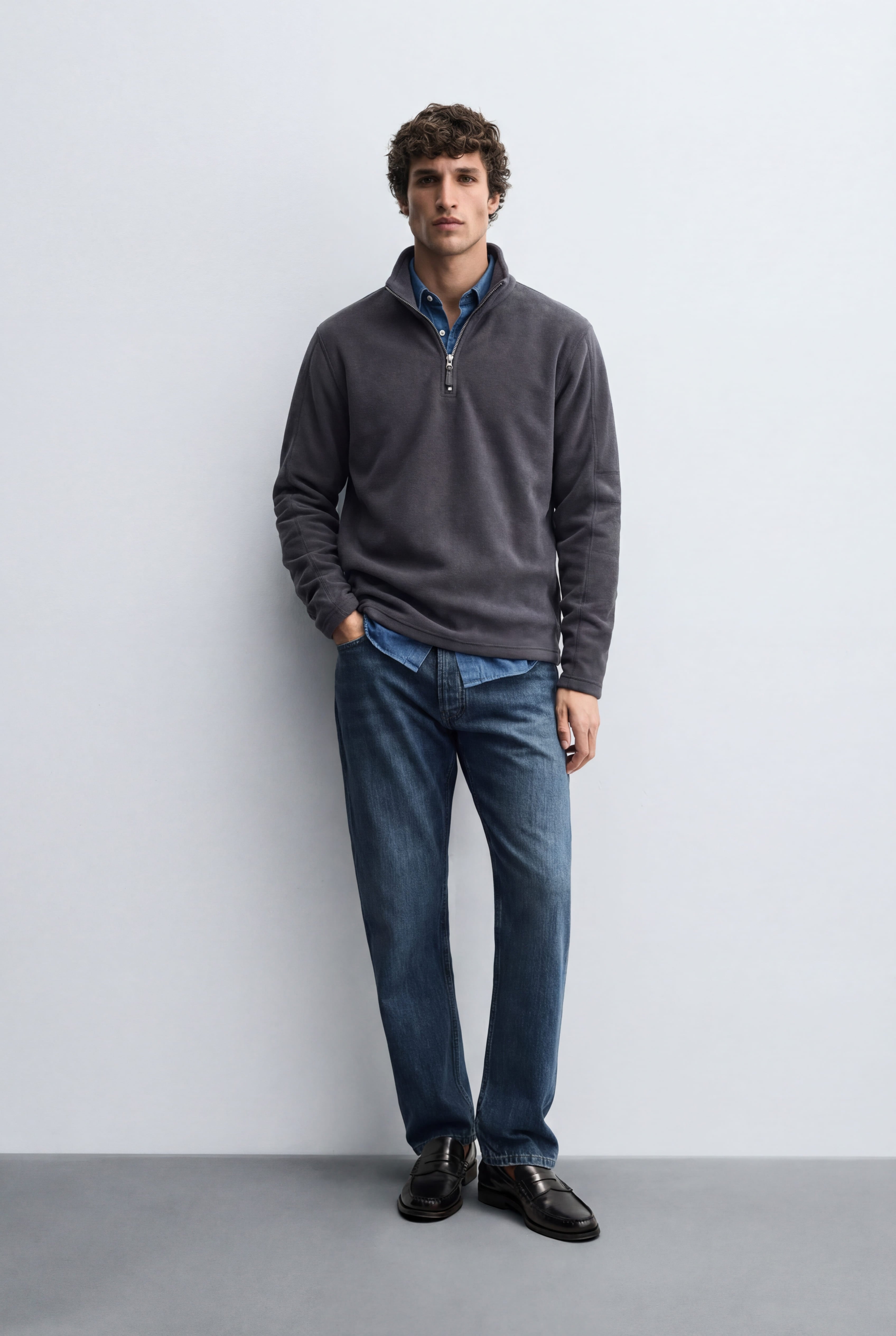 Sudadera Cuello Alto