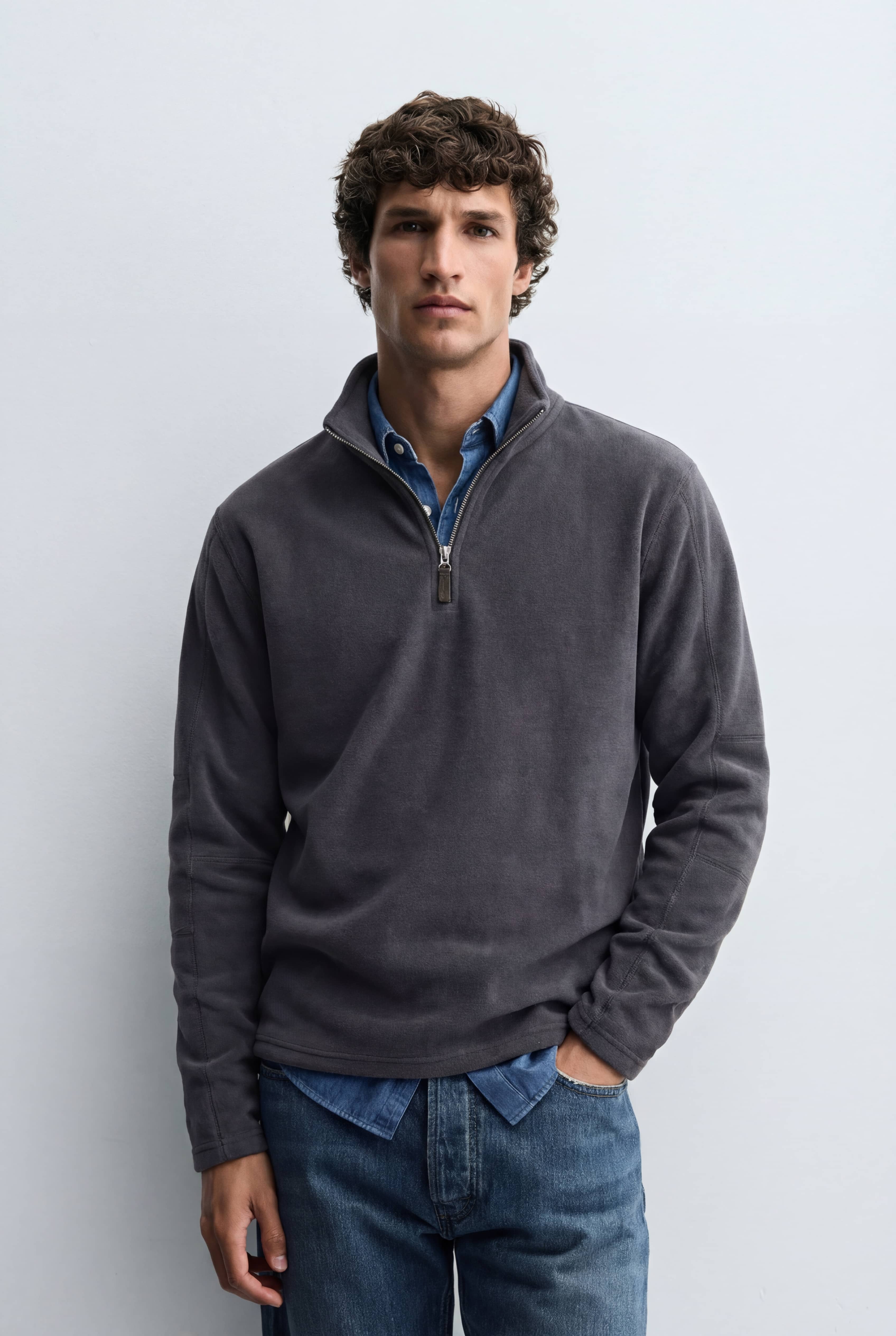 Sudadera Cuello Alto