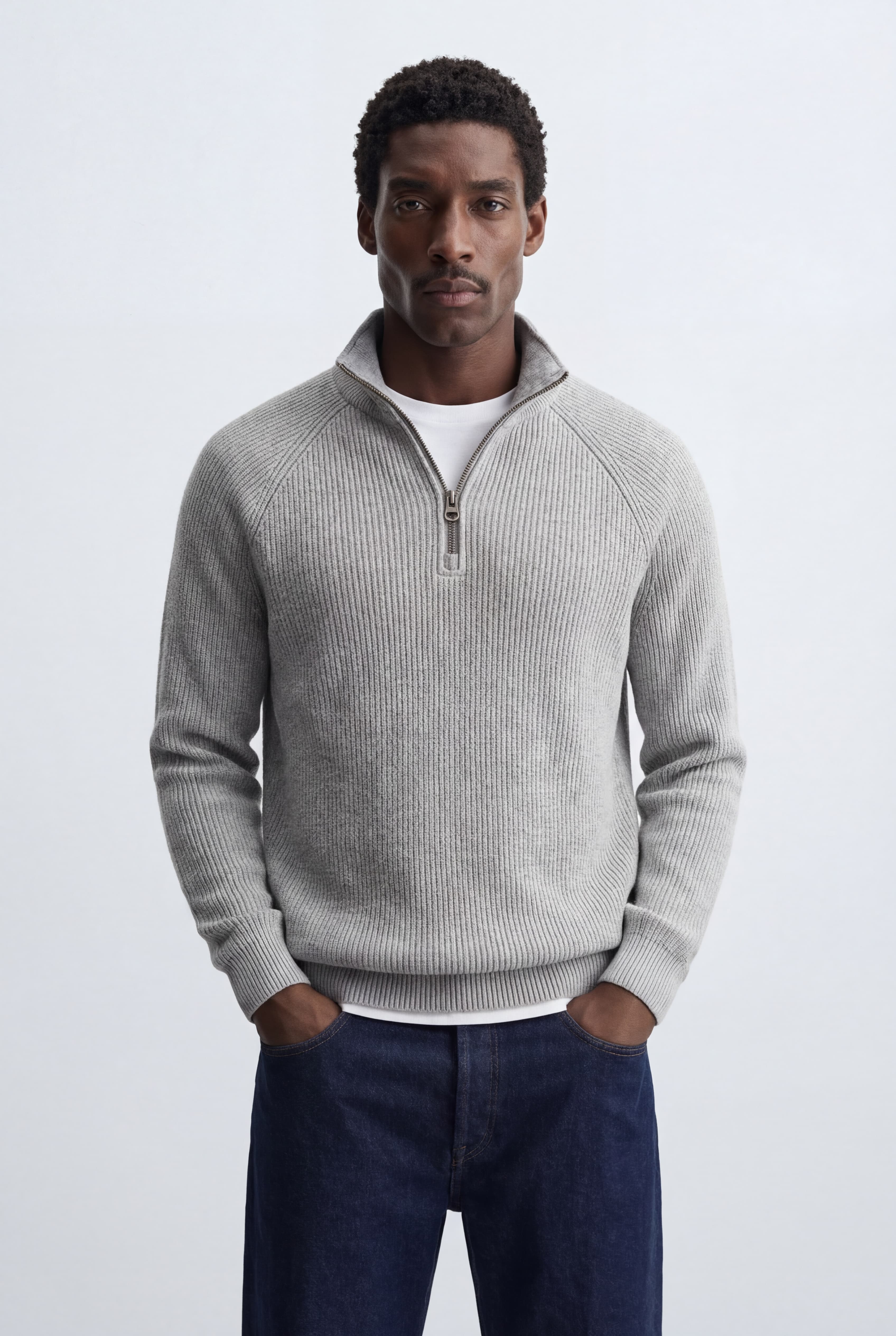 Suéter Cuello Zipper