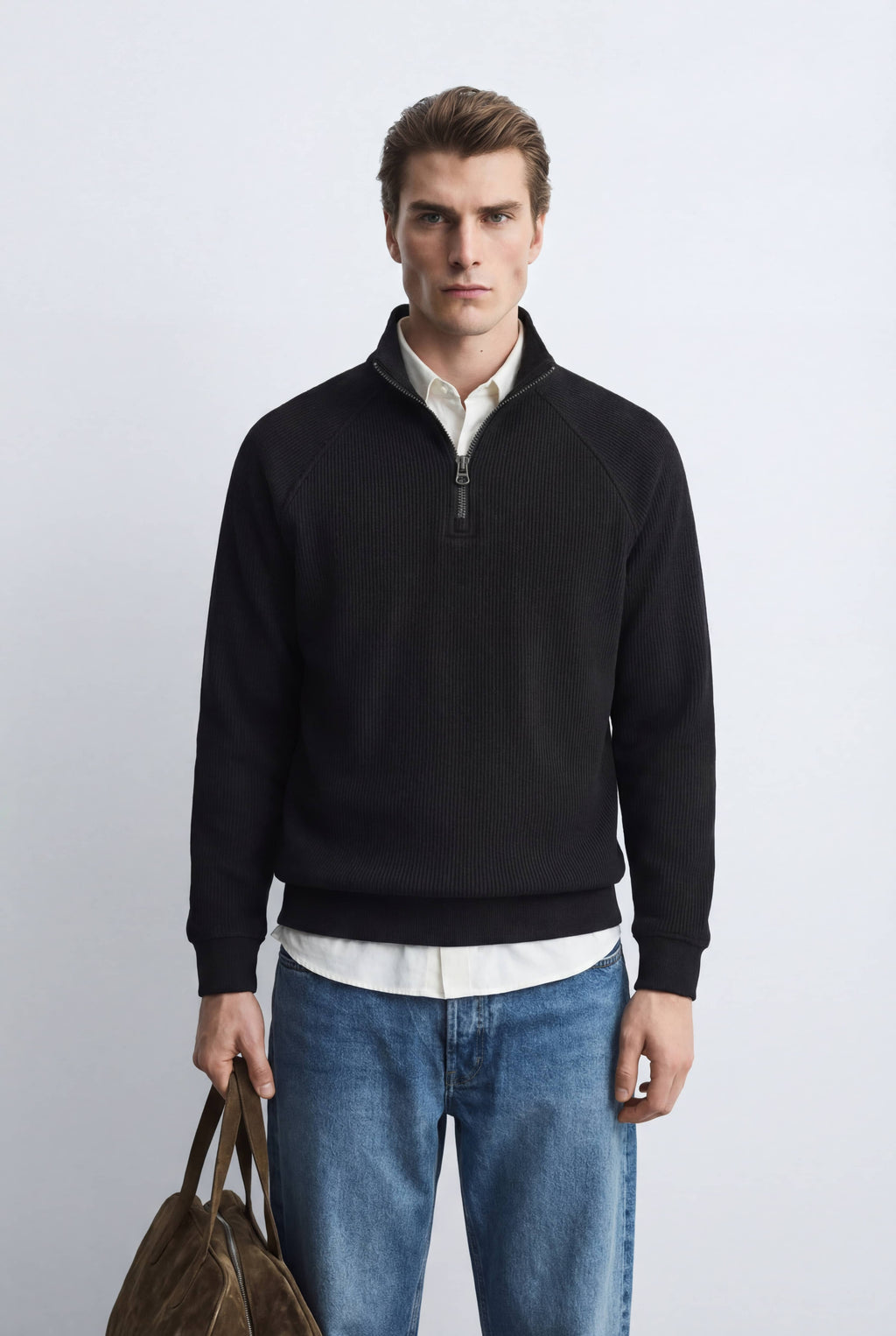 Suéter Cuello Zipper