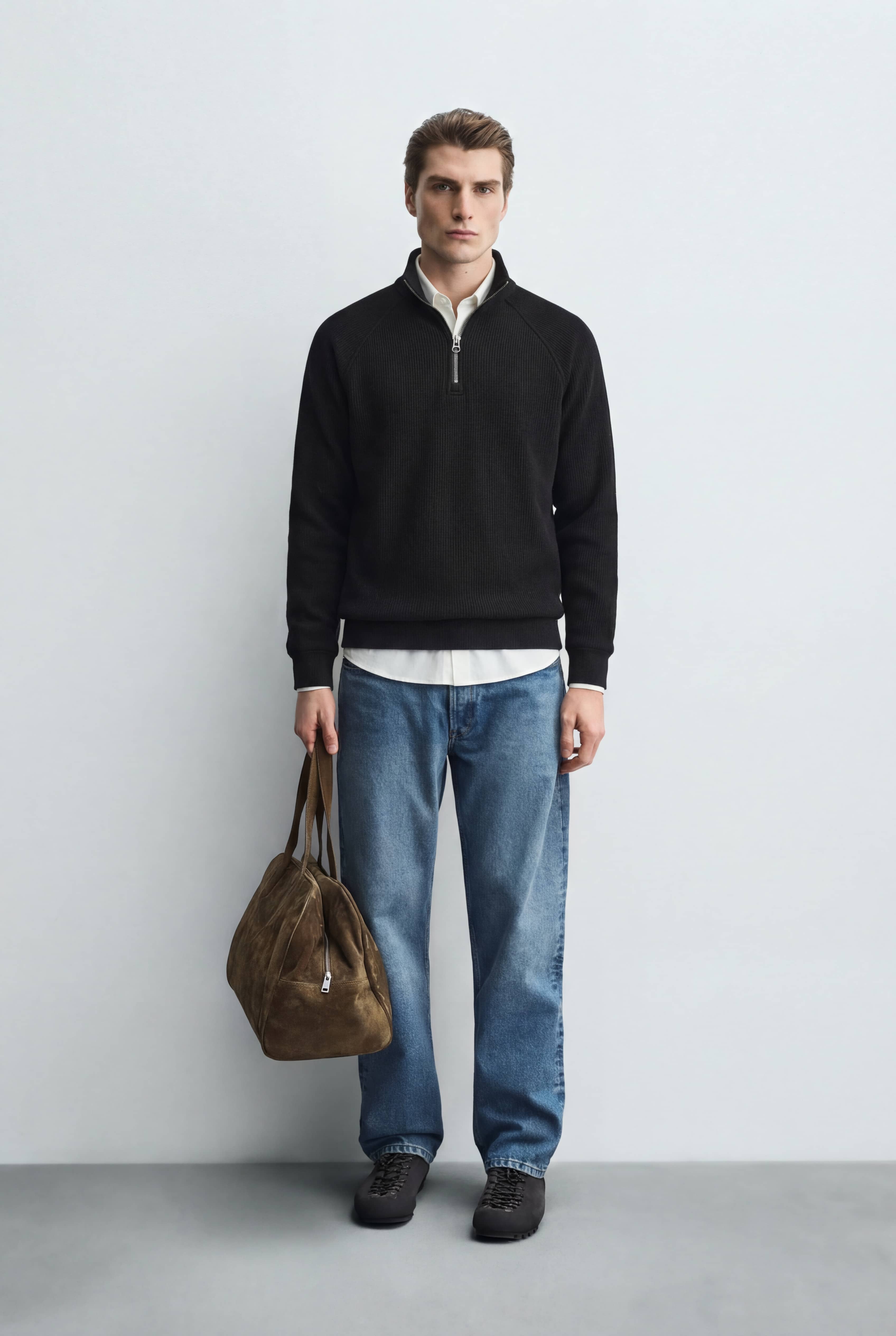 Suéter Cuello Zipper