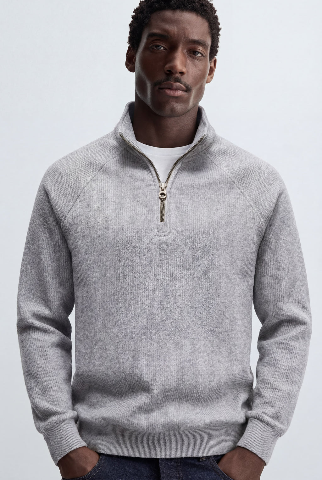 Suéter Cuello Zipper