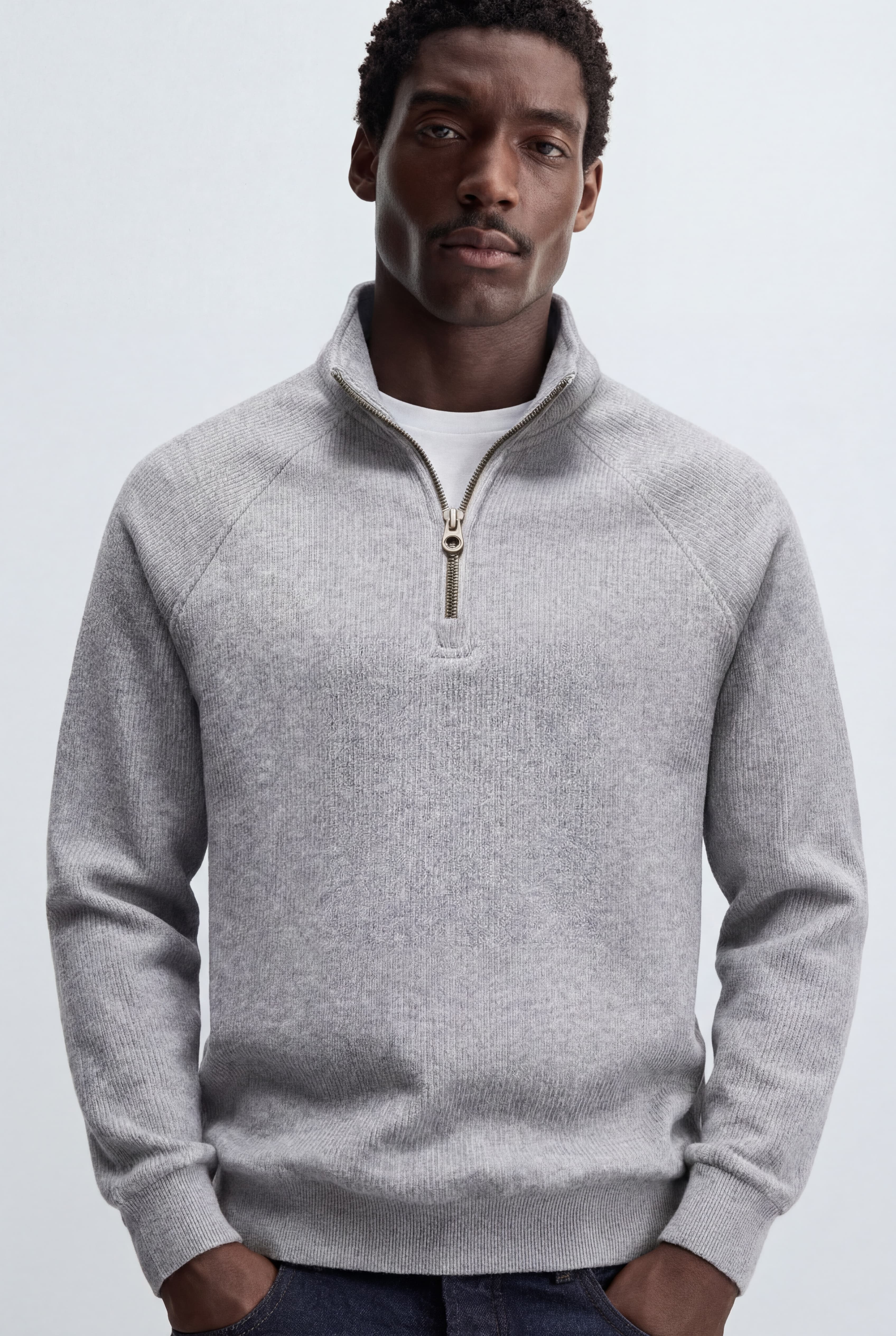 Suéter Cuello Zipper